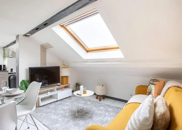 公寓 Le Lumina - Style Et Confort Au Centre *